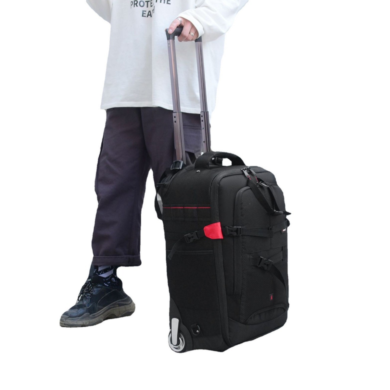 IELTS Qi carro bolsa de la cámara del hombro bolsa de la Cámara trolley case Cámara