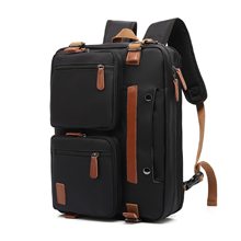 跨境新款大容量多功能双肩背包男士笔记本商务手提包电脑包旅行包