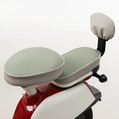 Electric car cushion | Electric Vehicle Seat Cover Universal Leather - light-greenthree-piece-set