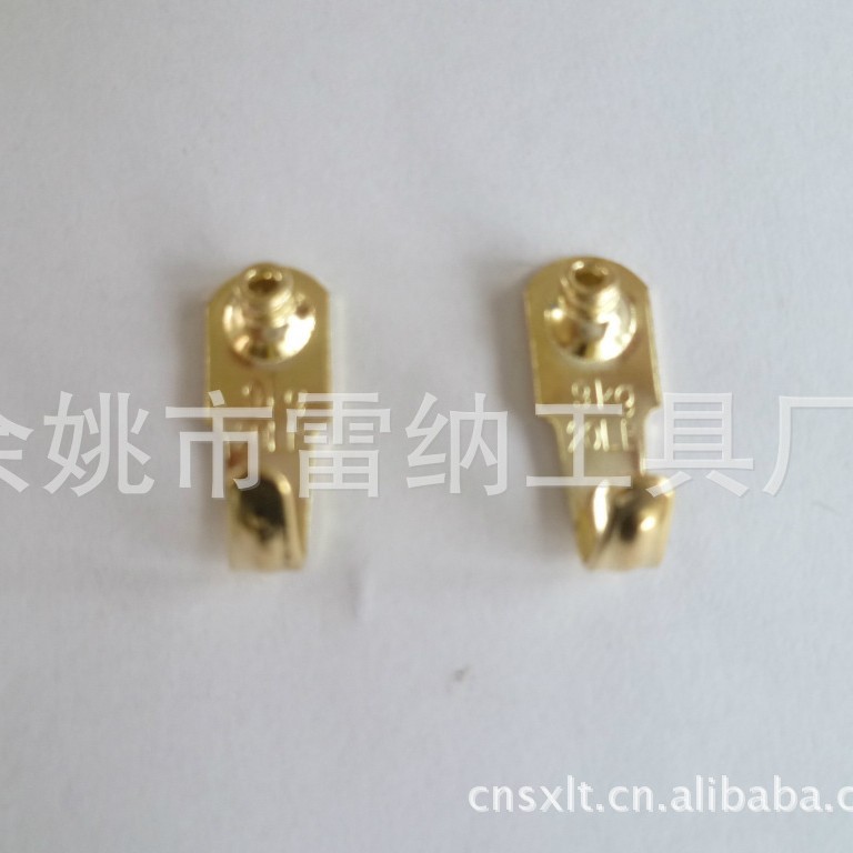 厂家供应无痕钉铜帽挂钩 多规格德式五金挂钩 20磅钢制抓钩配件