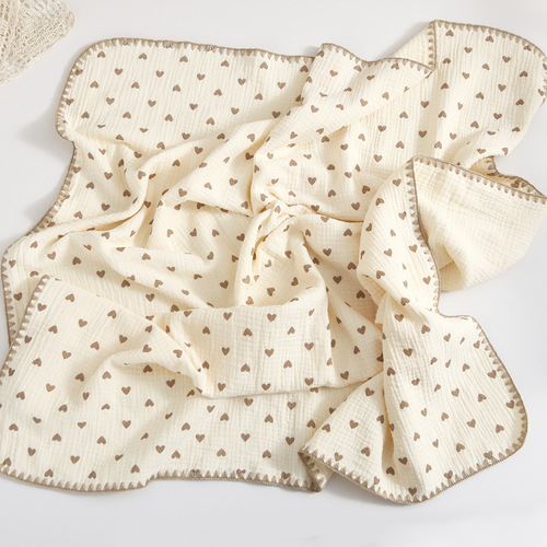 Children's gauze blanket, baby quilt, newborn quilt, children's summer cool quilt, pure cotton Zoubu kindergarten quilt