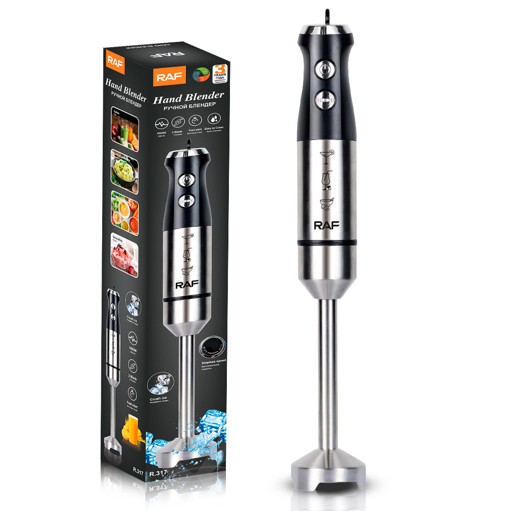 Exprimidor de jugo eléctrico de acero inoxidable transfronterizo estándar europeo motor multifuncional de gran capacidad mezclador de jugo crude varilla de cocina image 45