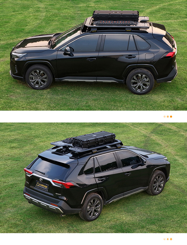 Rav4 Roof Rack Mountain Step Curve Brand Original Outdoor Off-Road Self-Driving Tour Modification Roof Platform