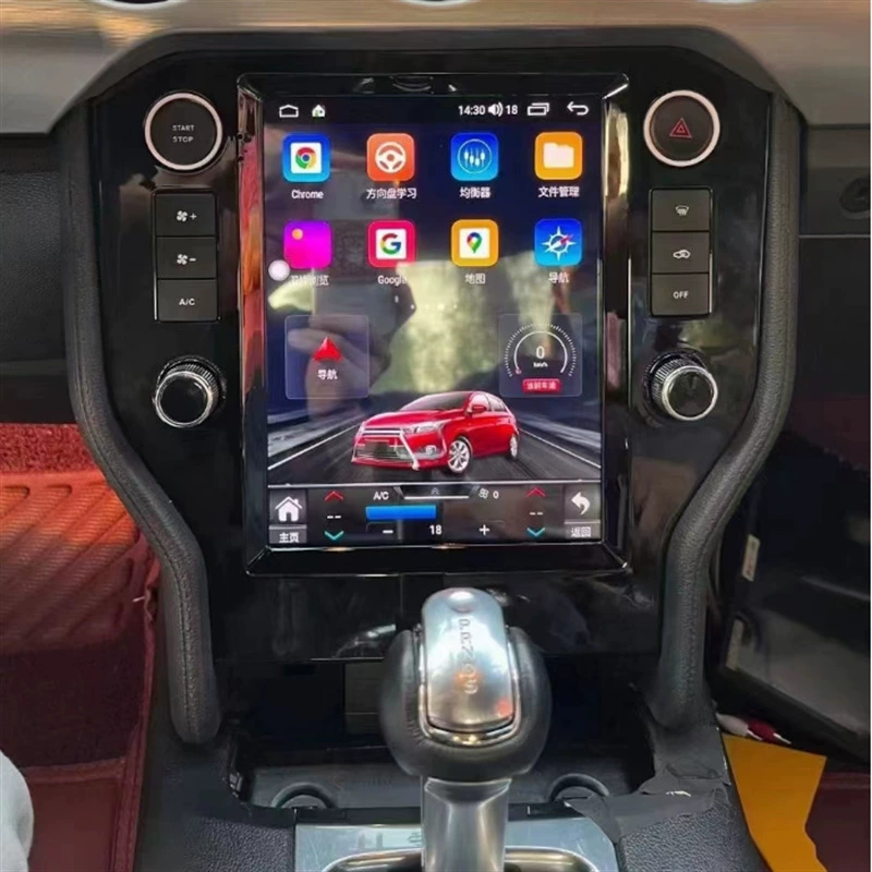 Совместимо с Ford Mustang 2015-2021 Android навигация All-in-One 10,4 дюйма восьмиядерный с Carplay кроссбор