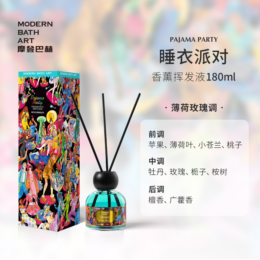 파자마 파티 [향기로운 장미 민트]-180ml