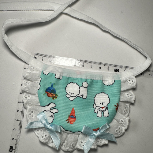 파란 개 주머니
