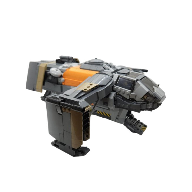 Nave espacial de exploração conjunto de blocos de construção_voghion.com