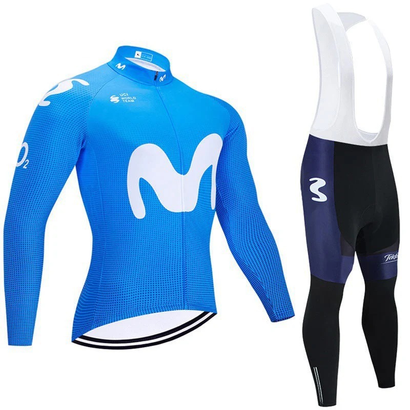 Spring and Autum Men's and Women's Long-Sleeved Thin Mountain Bike Cycling Clothing Team Version Road Bicycle Overalls Suit