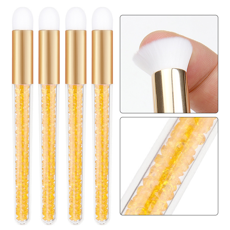 Cepillo de mousse de pestañas transfronterizo cepillo de labios multifuncional cepillo de lápiz labial limpieza nariz sombra cepillo de maquillaje belleza herramientas de belleza