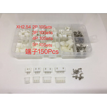230Pcs XH2.54 2p3p4p5P 2.54mm ׼⚤zJSTB