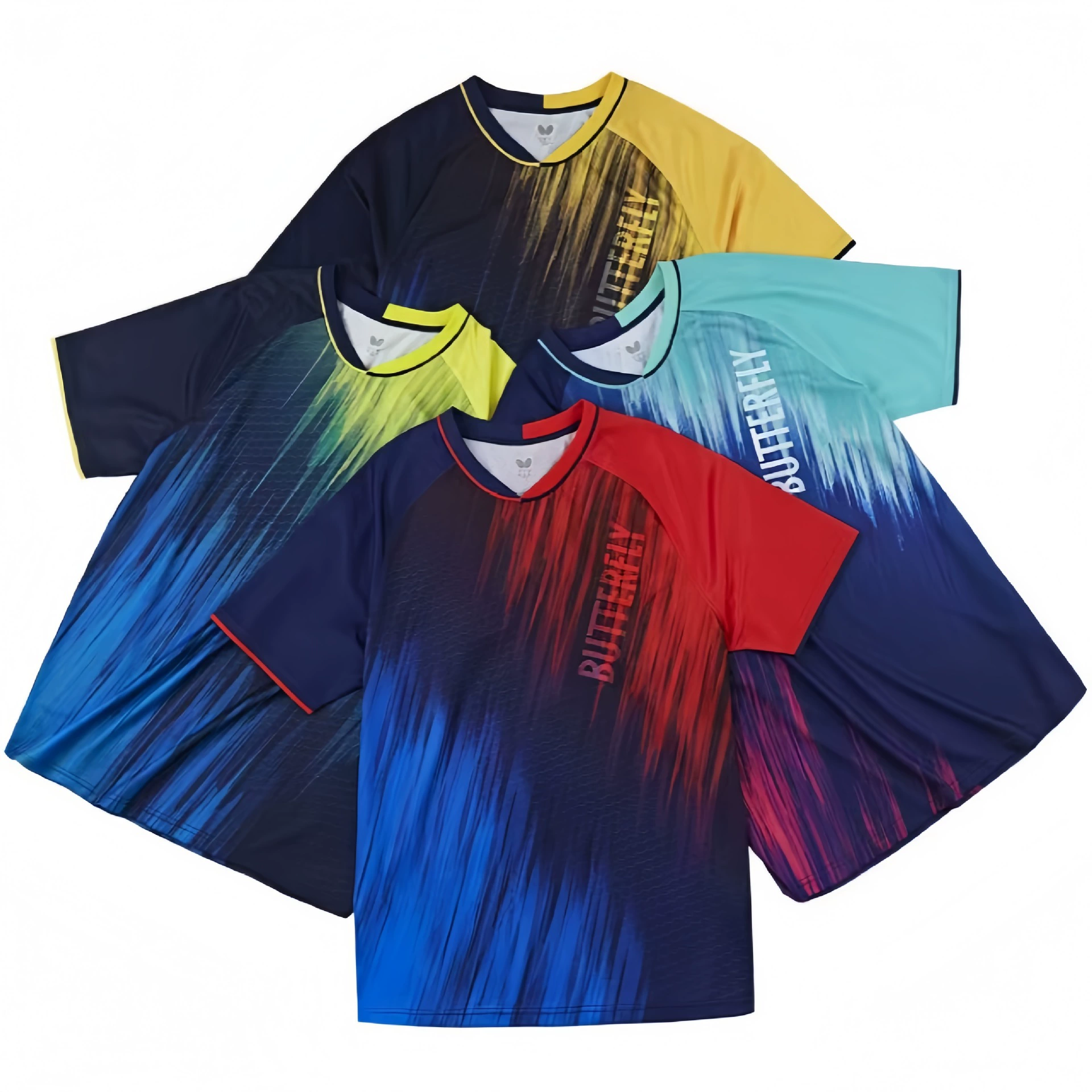 Одежда для настольного тенниса, мужская и женская одежда в одном стиле, быстросохнущая дышащая одежда для настольного тенниса, детская клубная одежда для соревнований, тренировок с короткими рукавами