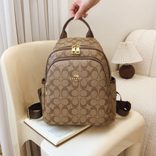 欧美双肩包男女同款时尚背包休闲旅行包大容量电脑包商务学生书包