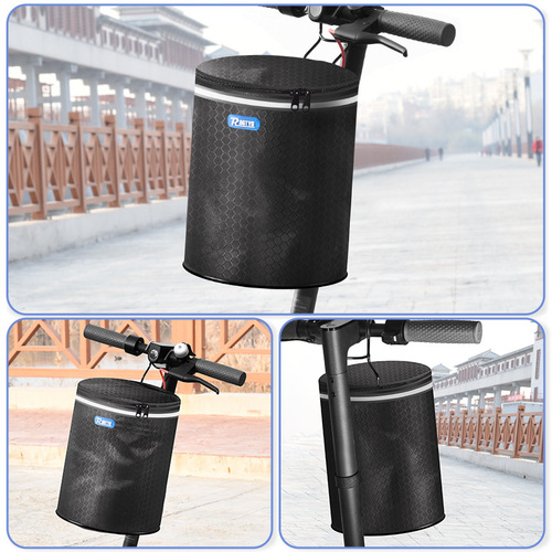 Bicycle basket, front basket, electric bicycle, front basket, folding bicycle, blue basket, bicycle hanging basket accessories