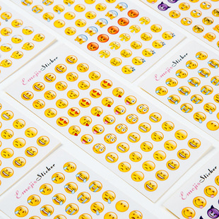 Apple mobile phone expression package encourages stickers diary hand account decoration material tools cartoon smiley stickers