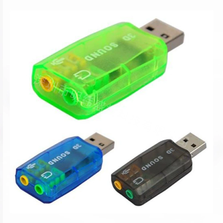 Чипсет CM108 USB2.03D звуковая карта виртуальный 5.1 канальный звук траектория свободный драйвер звуковая карта
