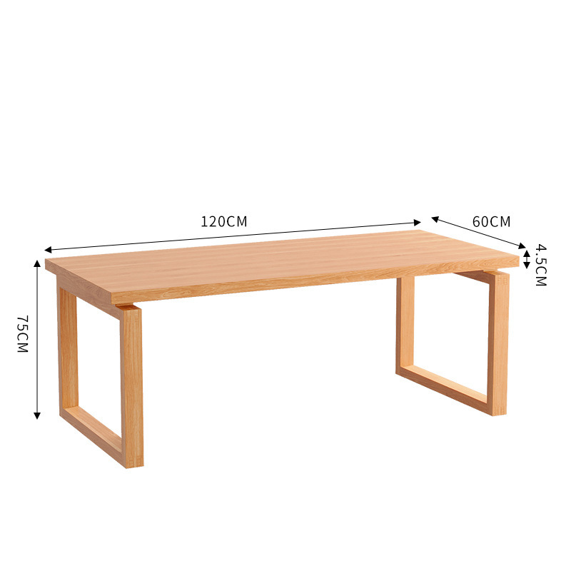 Fábrica directa Mobien mesas de comedor de madera sólida combinación de mesas de comedor rectangulares pequeños hogares modernos y simples lujosos