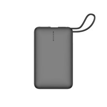 跨境新款快充充电宝20000毫安大容量自带线移动电源印制LOGO图案