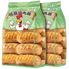 鸡肉肠即食减低脂肥期卡高蛋白鸡胸肉健身代餐轻主食解馋小零食品