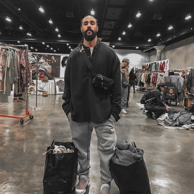 Fog Stack Main Line Essentials Sixth Season Henry Collar Pullover Long-Sleeve High Street Fashion Loose Sweatshirt