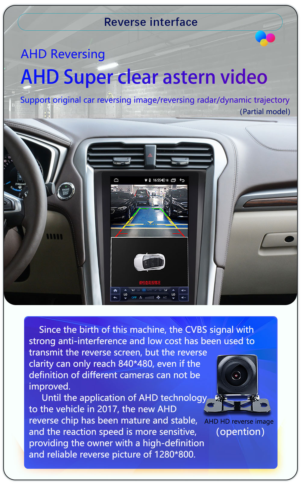 Suitable for 2013-2019 Ford Mondeo Android Large Vertical Screen Carplay Car Navigation All-In-One Machine