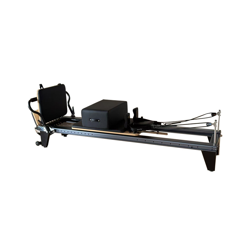 Pilates cama de aluminio núcleo sala de yoga mujer forma multifunción deslizante de élite cama de aluminio pequeña cama negra