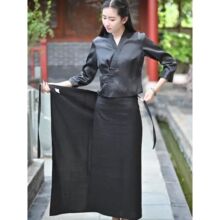 NUNBAI2026早秋新中式套装女轻国风女装中国风春秋修身汉服禅意两