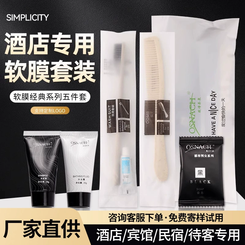 Отель Одноразовые туалетные принадлежности Отель Зубная щетка с зубной пастой