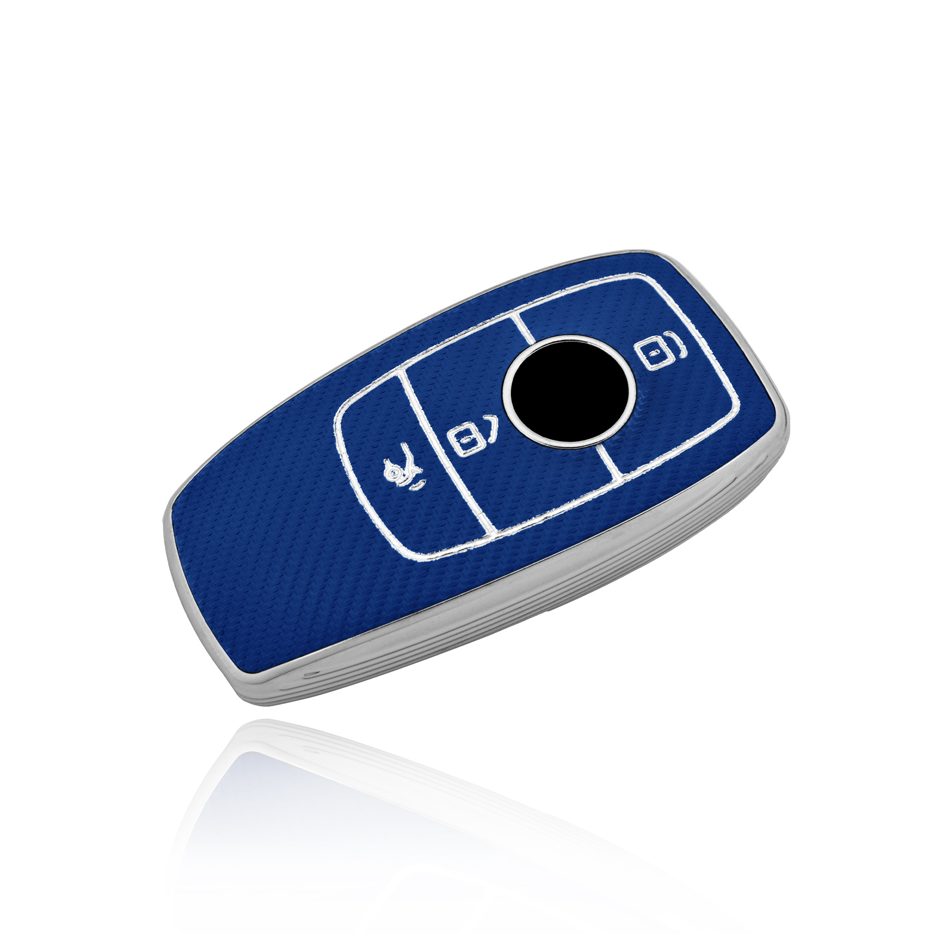 네이비 (실버 가장자리)