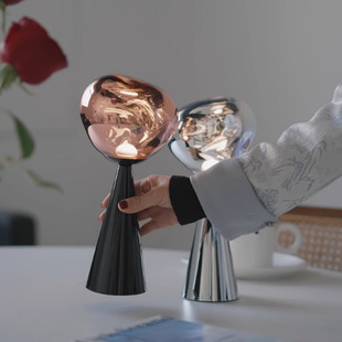 Tom Dixon Lava Rechargeable Table Lamp Designer Creative Bedroom Bedside Lamp Art Desktop Decorative Atmosphere Lamp