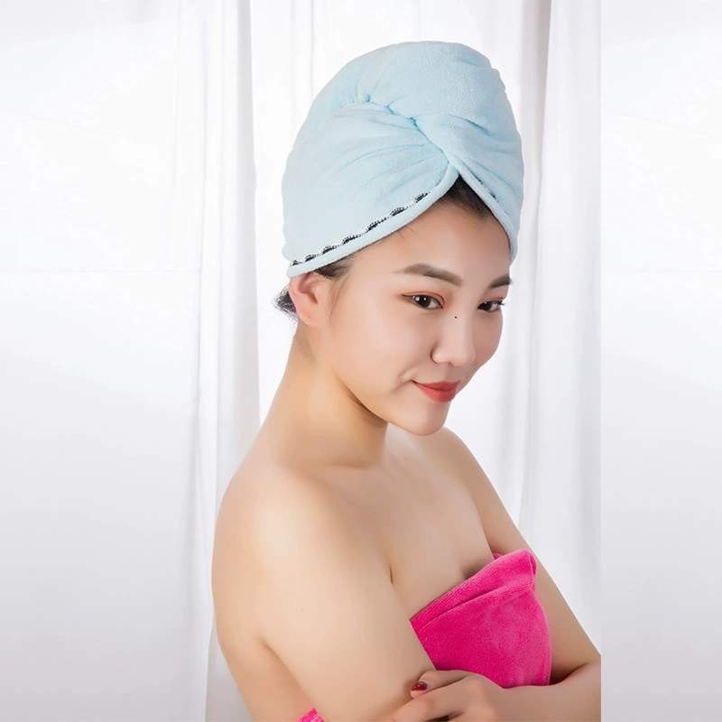Dry hair towel, children's quick dry shower cap, increased thickness, water absorbent