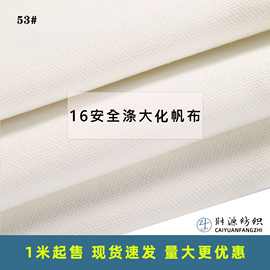 16安 全涤大化 涤纶帆布 数码热转印花手袋箱包鞋材化纤涤纶面料