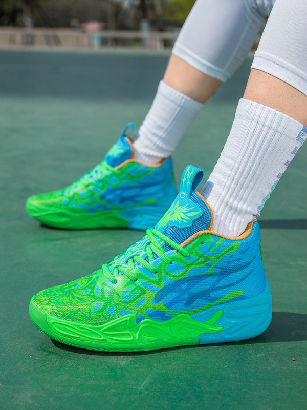 Basketball时尚拉梅洛四代MB4情侣实战篮球鞋舒适防滑男女运动鞋|undefined