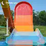 水上度假村游乐大型滑梯
