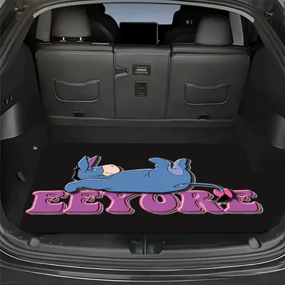 Cartoon Crystal Velvet Floor Mat, Avtomobil döşəmə paspasları - 1215gyghbxd-7-75100cm-trunk-mat