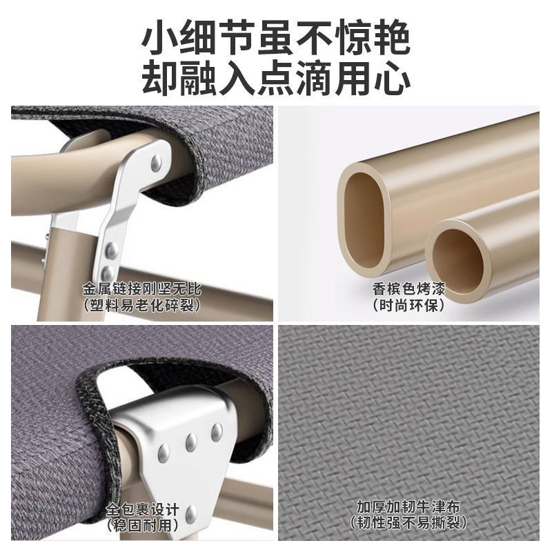 Cama plegable de almuerzo de verano cama de almuerzo de oficina portátil fácil de almacenar sillón al aire libre hospital acompañante cama de marcha