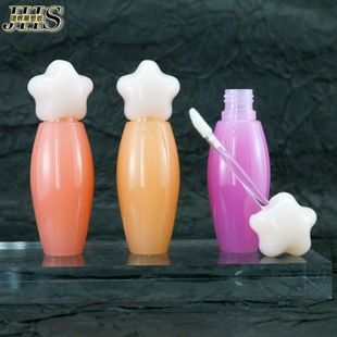 New Star-Shaped 2.5ml Lip Glaze Tube Lip Gloss Empty Tube Lip Gloss Tube Cosmetics Packaging Material Manufacturer Direct Batch Z