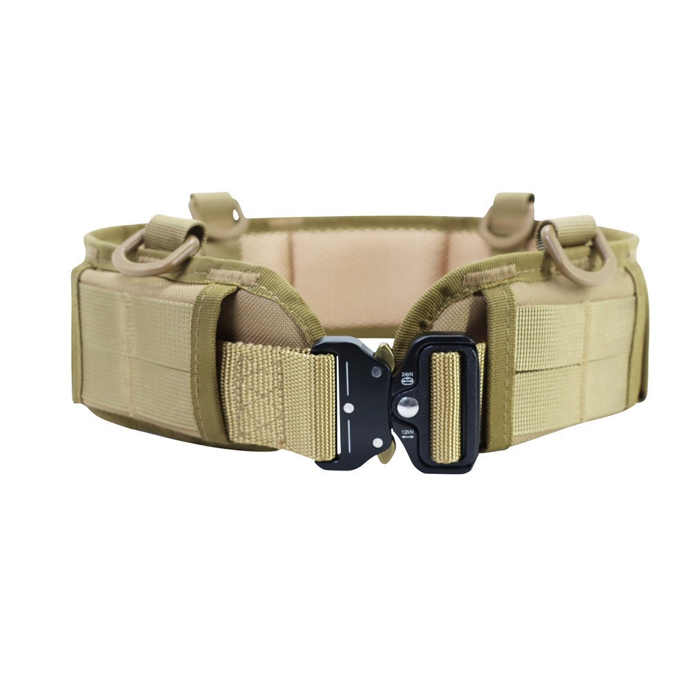 Transfronterizo amazónica fan al aire libre táctico multifuncional cinturón de cintura de cintura de cintura de entrenamiento de campo CS