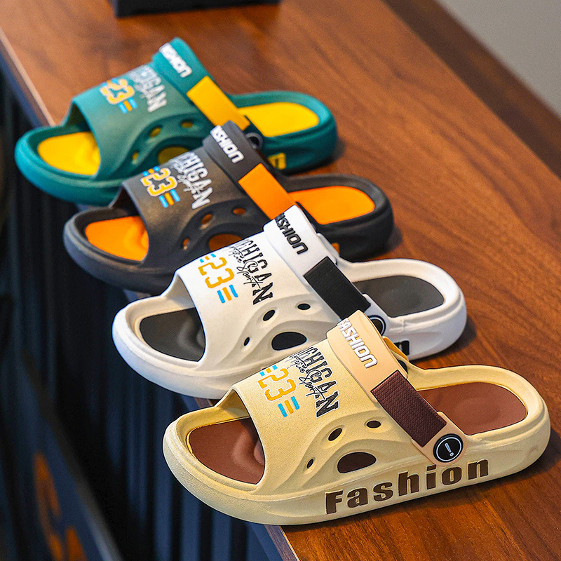 Pantuflas Infantiles 2024 para Niños, Sandalias de Verano Antideslizantes para Baño e Interiores, Doble Uso, Pantuflas Infantiles Antideslizantes para Padres e Hijos