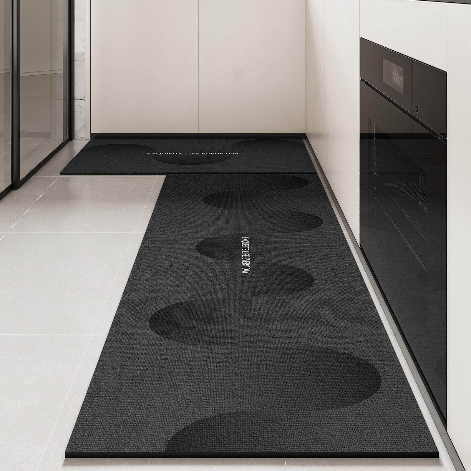 High-End Floor Mats, Kitchen Diatom Mud Water-Absorbent Anti-Slip Mats, Household Door Carpets, Stain-Resistant and Easy-Care Floor Mats in Stock