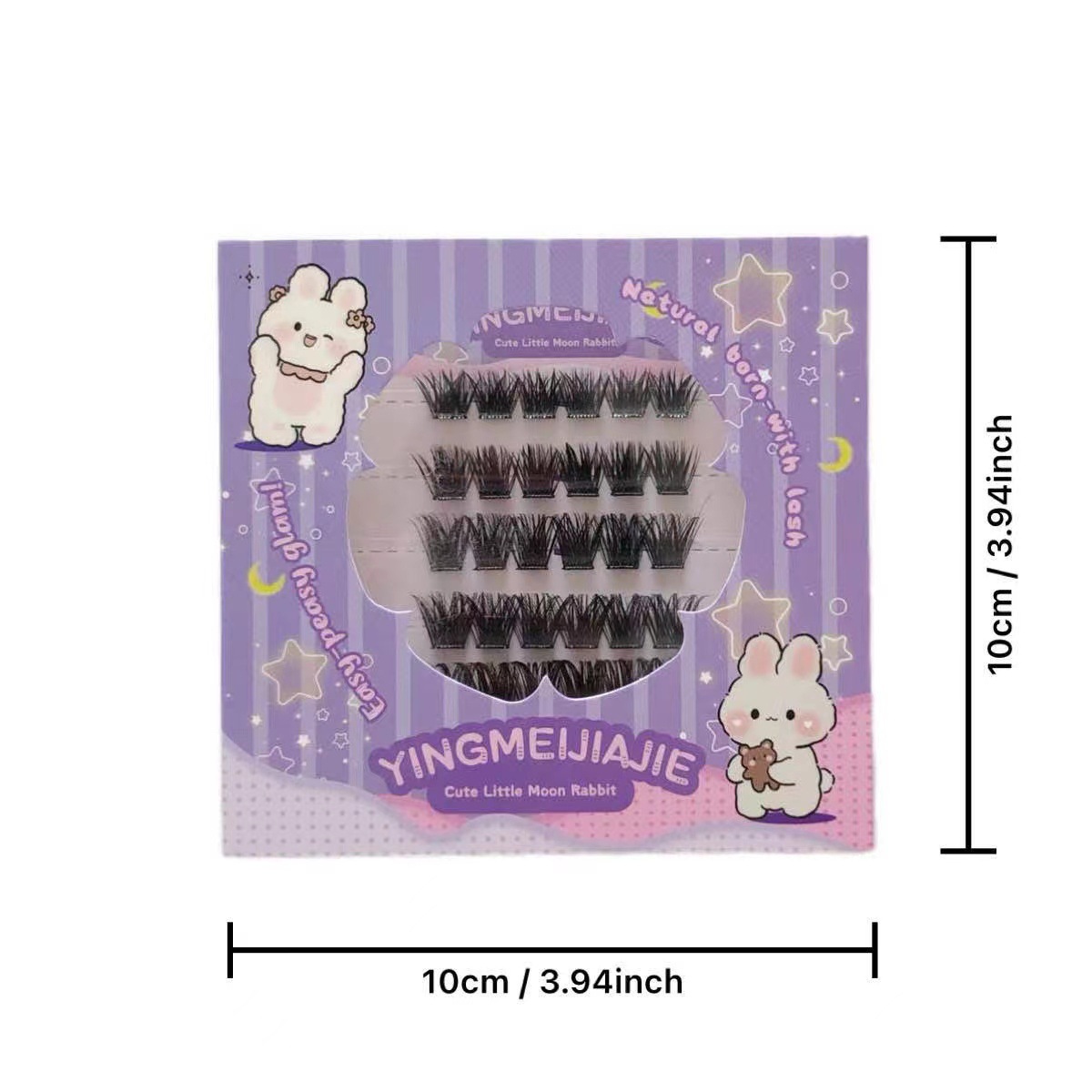 Parillas falsas transfronterizas sin pegamento, pestañas falsas europeas y estadounidenses, pestañas falsas frescas, pestañas falsas flujas naturales, pestañas falsas sin pegamento.