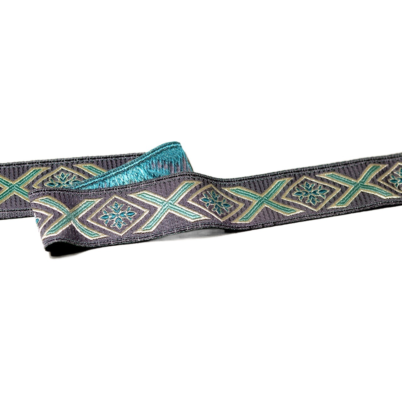 4cm de ancho y alta precisión jacquard cinta cortina sofá ropa nacional mantel ajuste decorativo