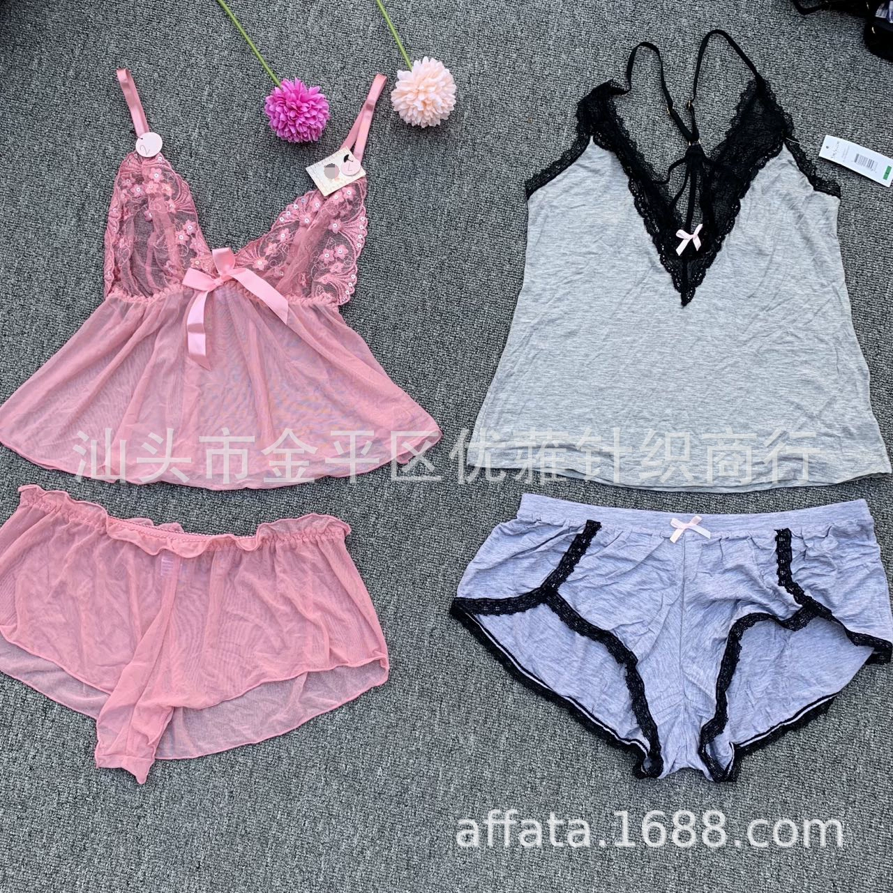 Пижама, комплект, нижнее белье, оптом, ebay, европейский стиль
