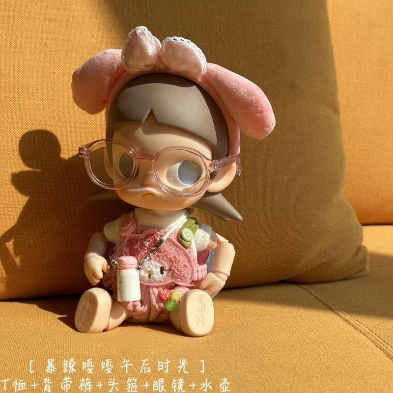 Zsiga Clothes Movable Doll Baby Clothes Longing Place Set Gazi Sister Overalls Full Set DIY Miracle Gaga