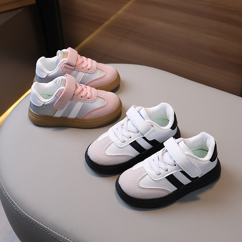 童鞋春秋新款儿童运动鞋女童宝宝鞋子休闲板鞋男童小孩德训鞋批发