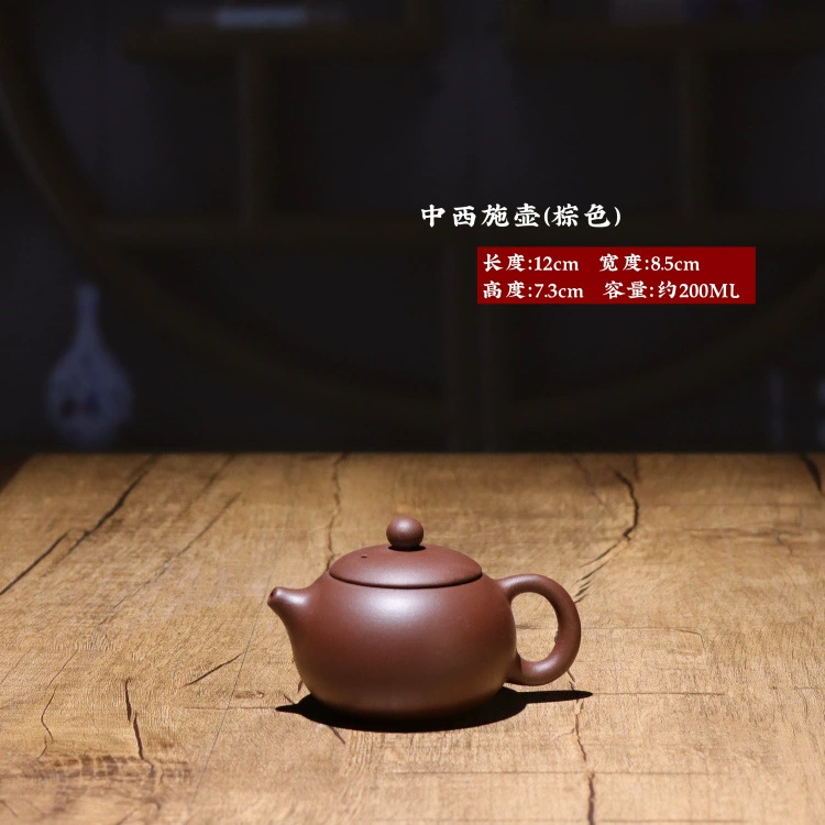 Classic natural ore handmade, antique ceramic tea set, teapot