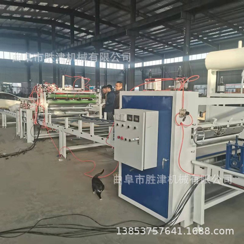 大板全自动玻镁板覆膜机 镀锌板复合防火板 贴合机PUR热熔胶贴面