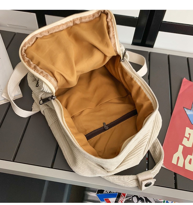 Women's Gender Streetwear Style Square Shape Solid Color School Daily