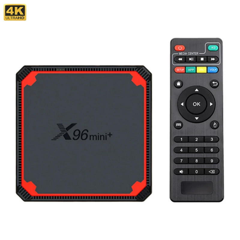 X96 mini+ комплект — ТВ-приставка S905W4, 2G/16G, 5G Wi‑Fi, 4K сетевой медиаплеер
