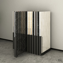瓷砖木地板展示架铝扣板展厅橱柜门架子商用集成落地式抽拉色板