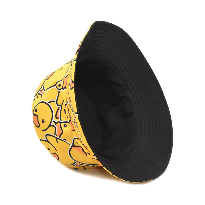 Summer Season Unisex Cute Duck Wide Eaves Bucket Hat
